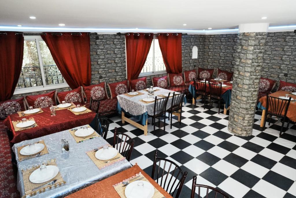 Posezení v ubytování Hotel De La Vallée