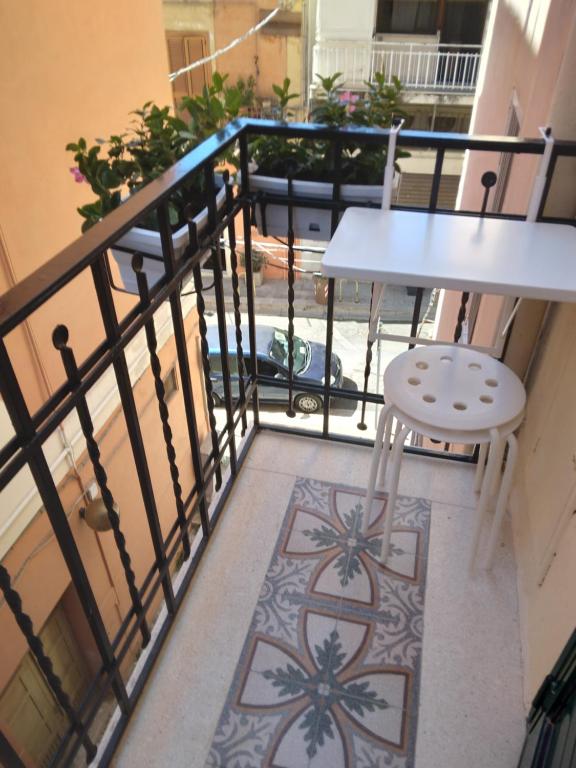 Μπαλκόνι ή βεράντα στο Dimora in pieno centro
