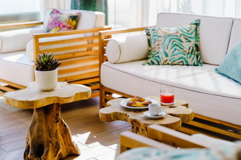 Posezení v ubytování Hotel Orchidea