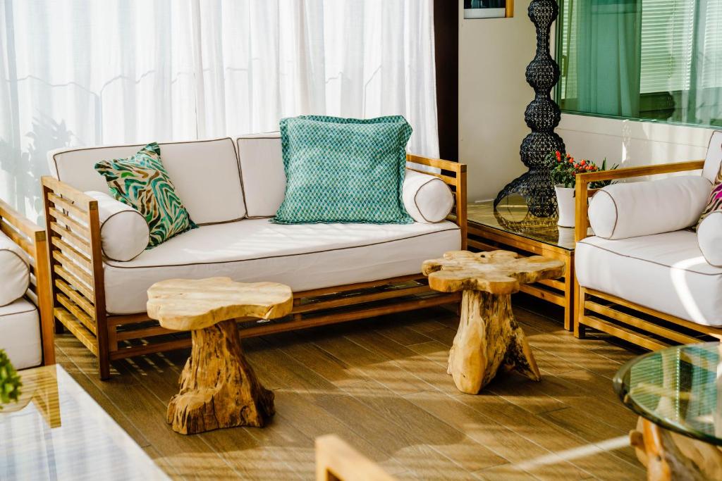Posezení v ubytování Hotel Orchidea