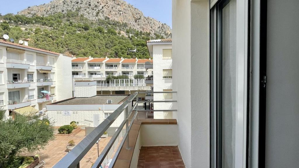 Nespecifikovaný výhled na hory nebo výhled na hory při pohledu z apartmánu