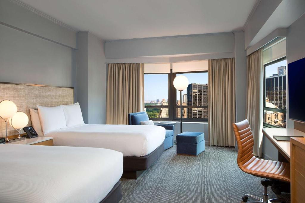 New York Hilton Midtown - Executive Suite 2 Double Beds With Sofa Bed