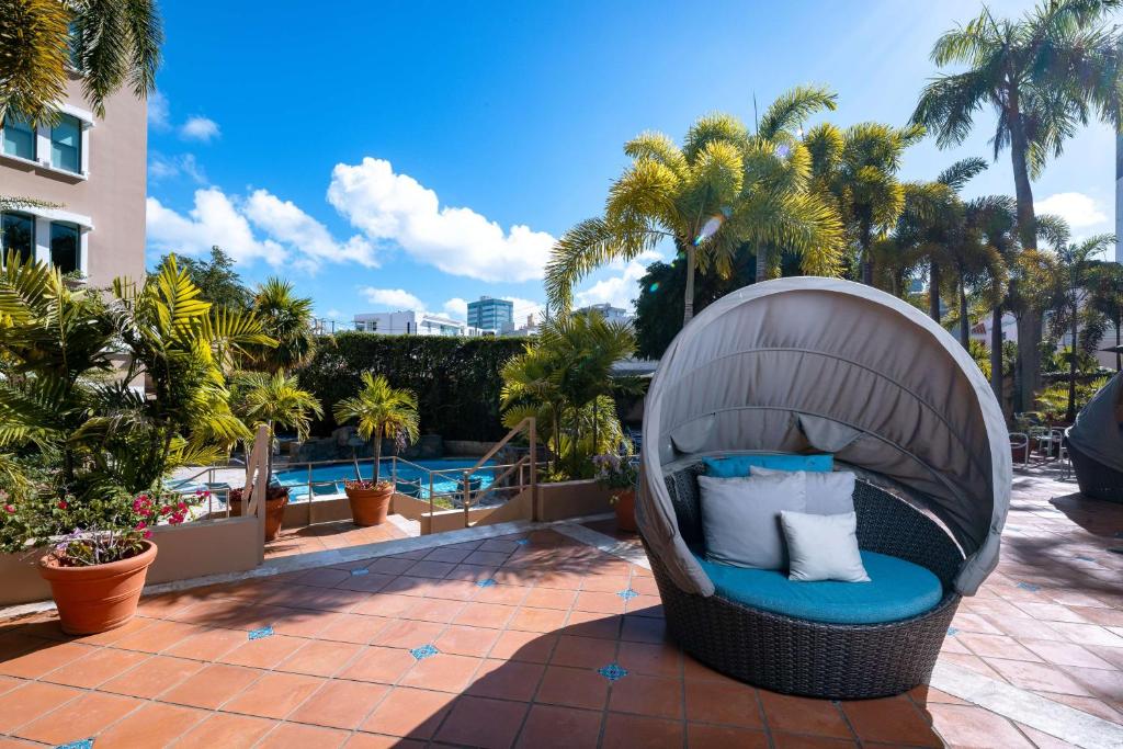 Bazén v ubytování DoubleTree by Hilton San Juan nebo v jeho okolí