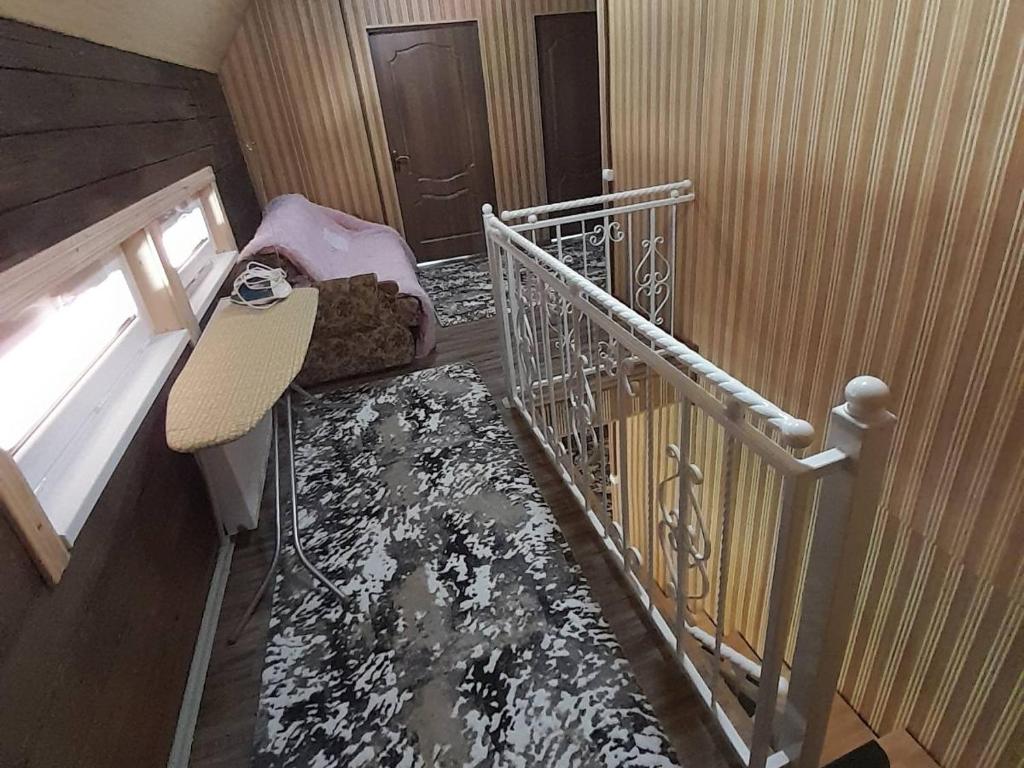 Postel nebo postele na pokoji v ubytování Садиба Срібний Вовк
