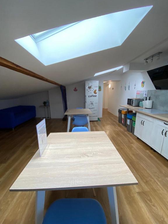 Kuchyň nebo kuchyňský kout v ubytování Sea world Apartments Mansarda
