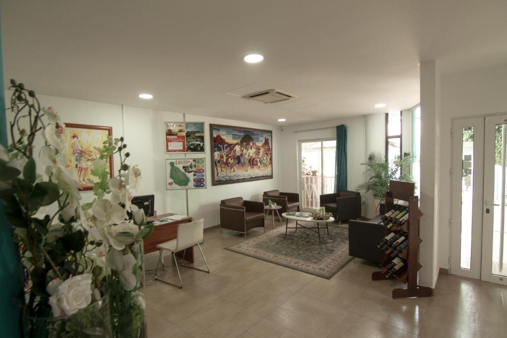 Posezení v ubytování Hotel Santa Maria