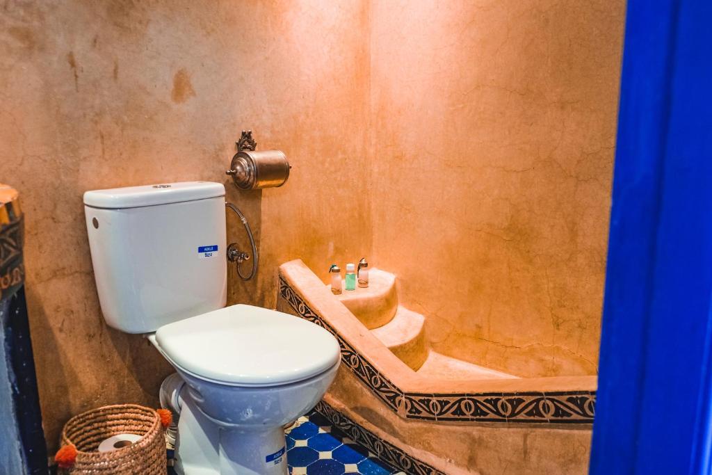Koupelna v ubytování Héritage Lalla Aicha Hotel & Spa