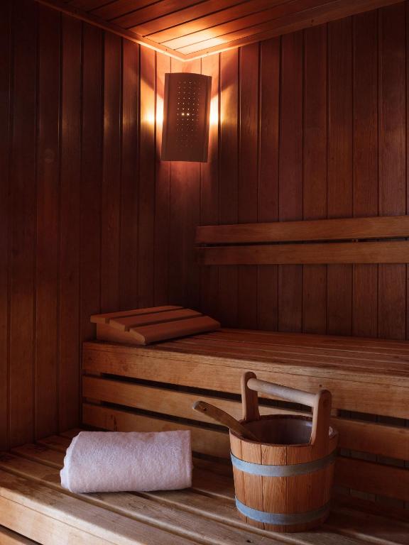 Postel nebo postele na pokoji v ubytování Mühlenhotel Halle-Leipzig