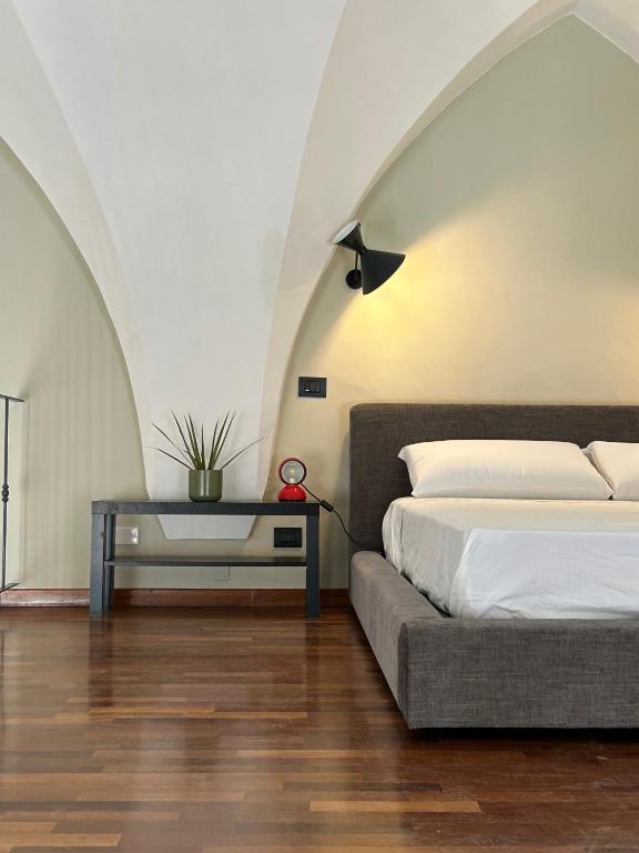 Voodi või voodid majutusasutuse Roiss Haus Suites toas