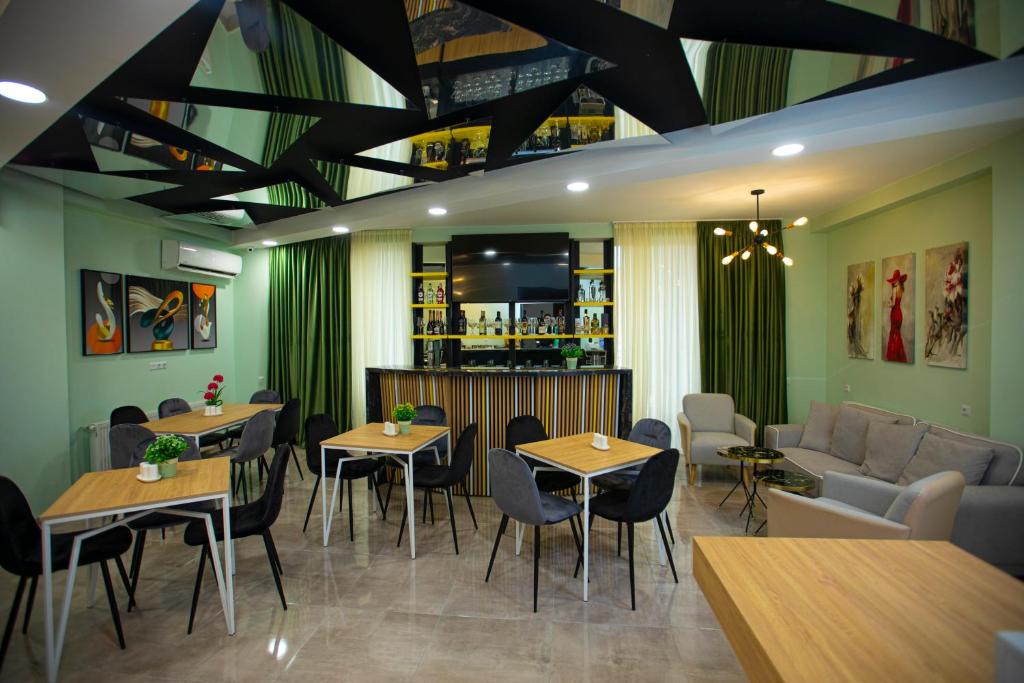 Posezení v ubytování MD Apart Hotel Tbilisi