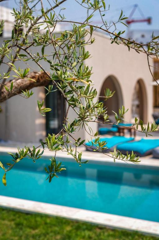 Bazén v ubytování Drymades Inn Resort nebo v jeho okolí