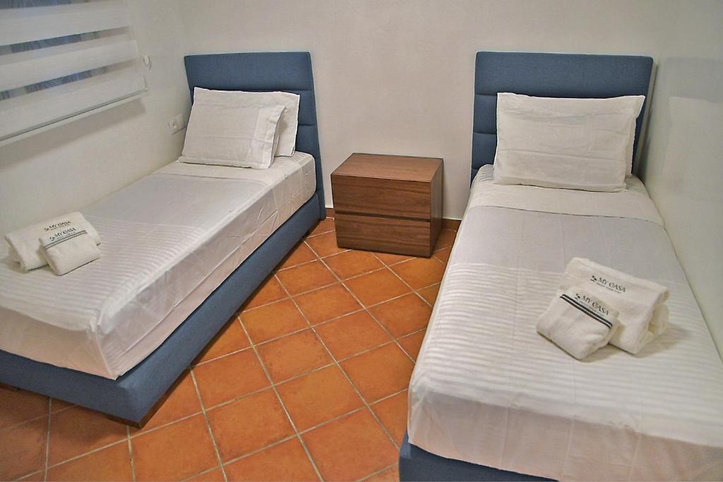 Postel nebo postele na pokoji v ubytování MY CASA - CABO NEGRO