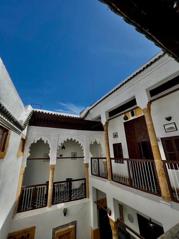Balkón nebo terasa v ubytování Riad Le Palais