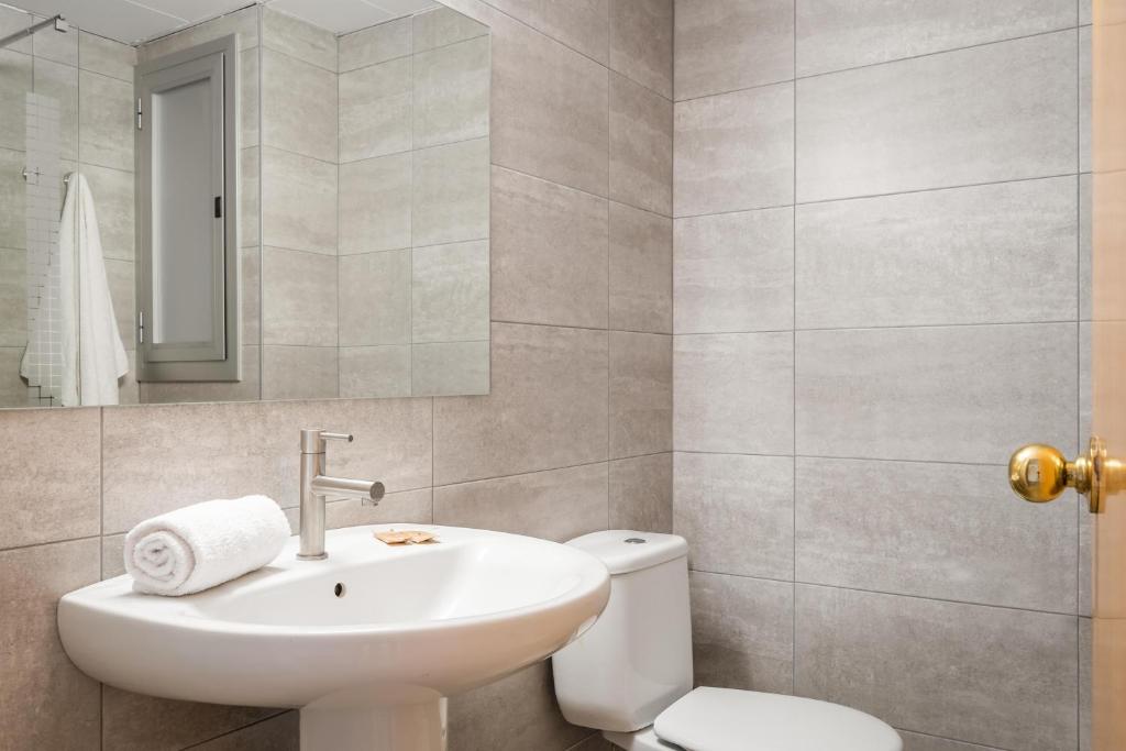 Koupelna v ubytování Hotel Cartago Nova by ALEGRIA