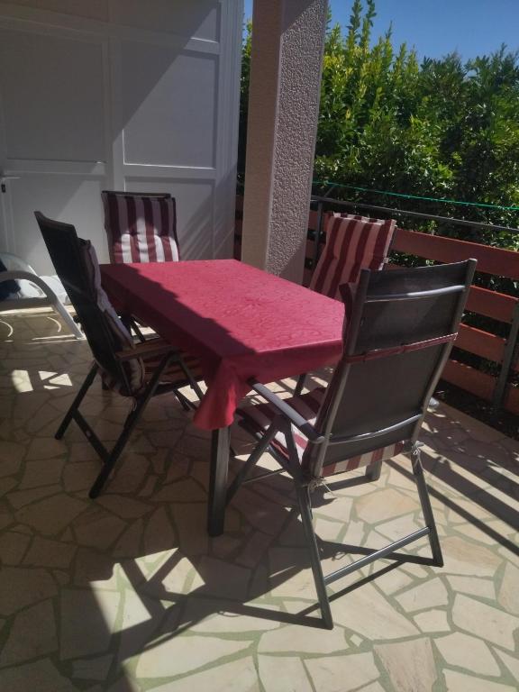 Balkón nebo terasa v ubytování Zelena oaza Apartment