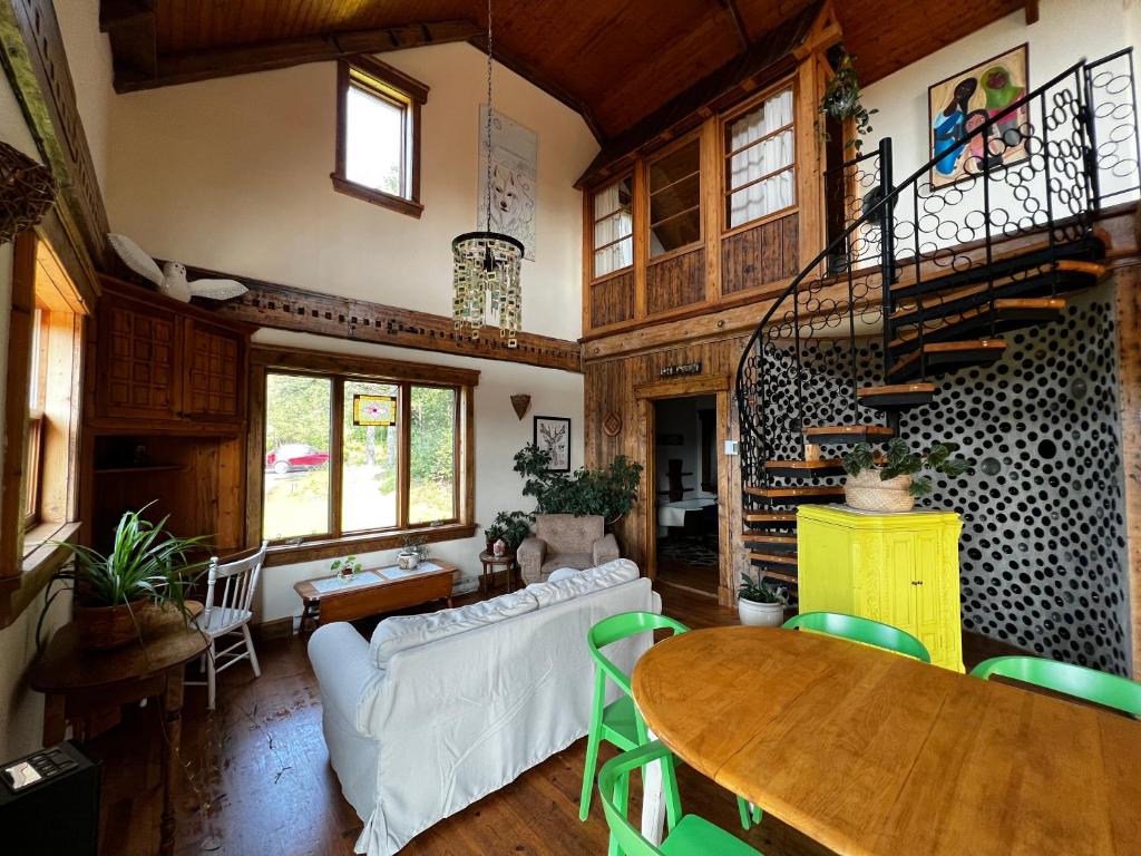 Posezení v ubytování Chalet Epicea
