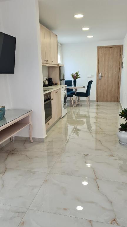 Kuchyň nebo kuchyňský kout v ubytování Elite Residence
