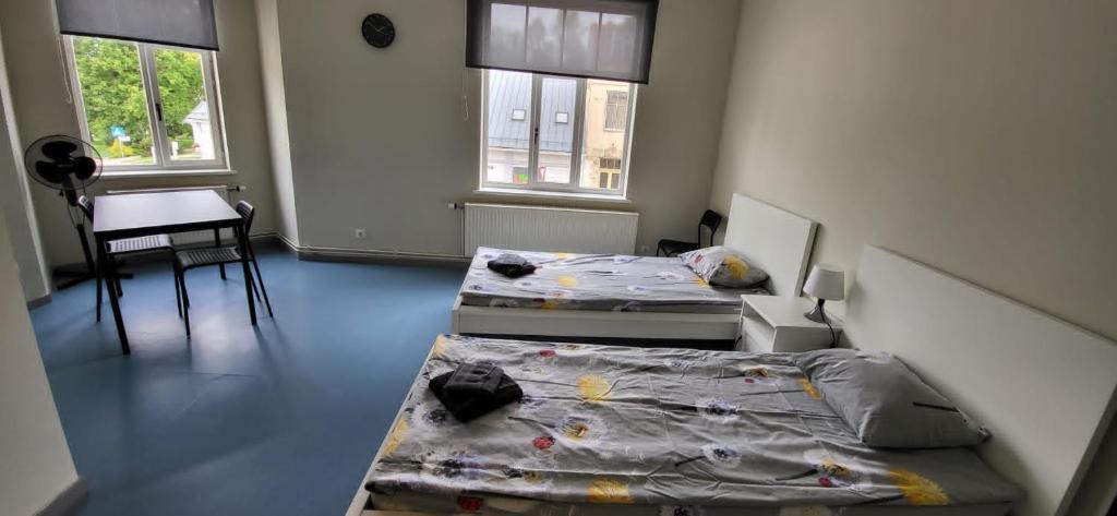 Postel nebo postele na pokoji v ubytování Hostel Nr.2