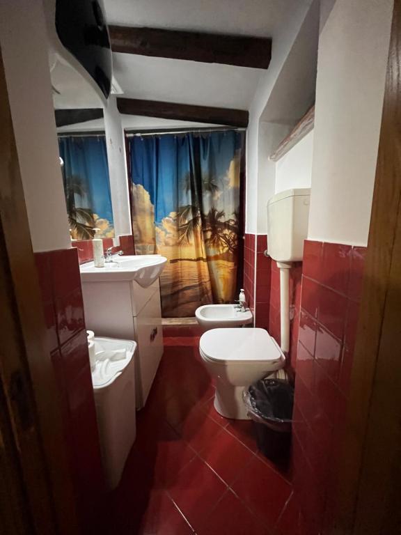Koupelna v ubytování Camera relax riservata intero appartamento