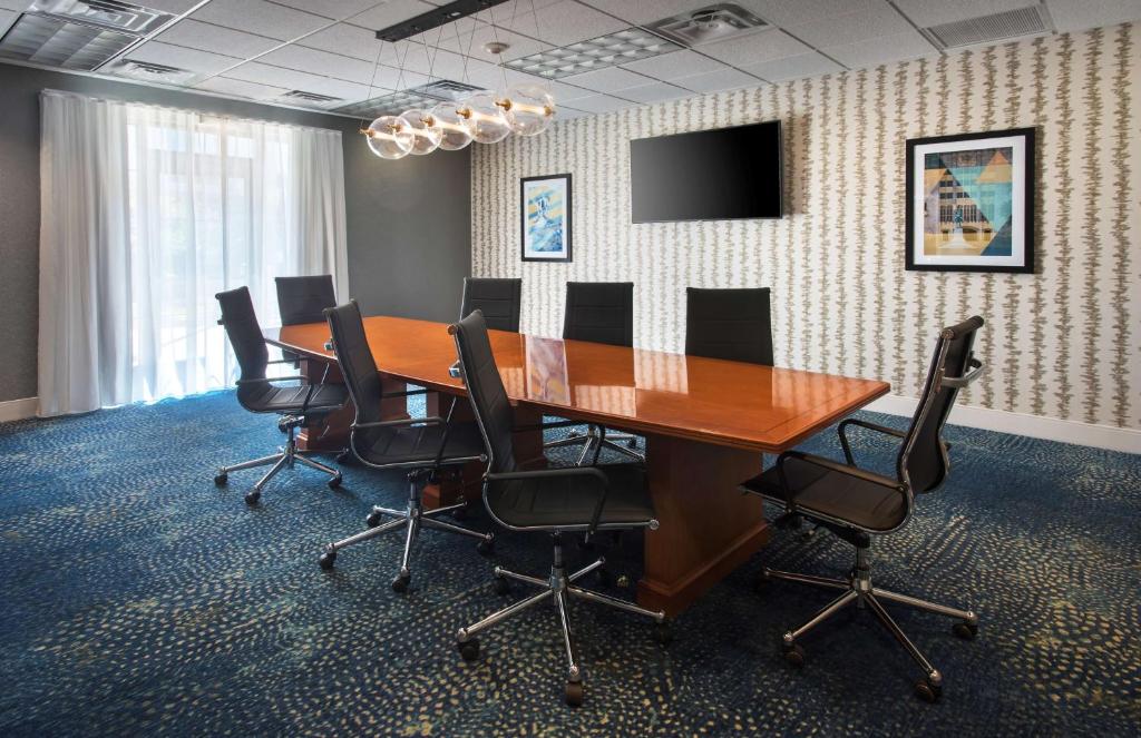 Konferenční prostory v ubytování Homewood Suites by Hilton Newburgh-Stewart Airport
