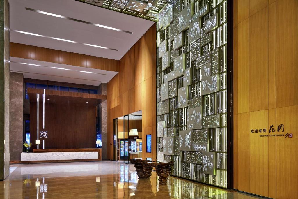Vstupní hala nebo recepce v ubytování Hilton Garden Inn Shenzhen Bao'an