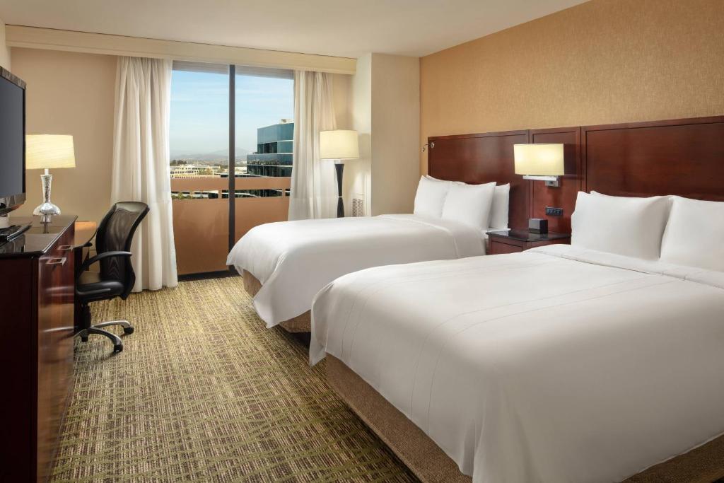San Diego Marriott La Jolla - Tweepersoonskamer Met Twee Dubbele Bedden