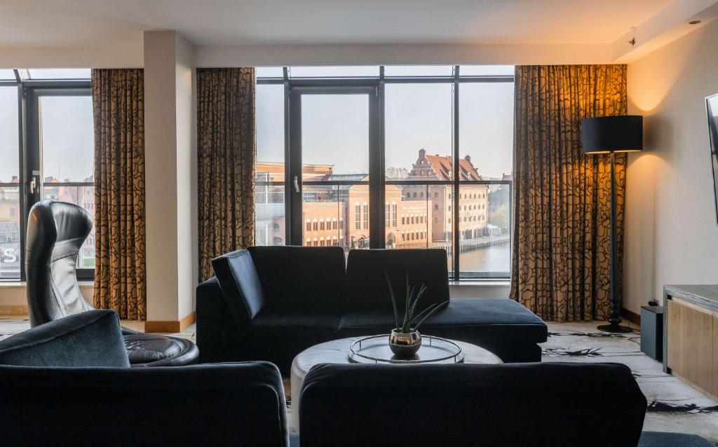 Coin salon dans l'établissement Hilton Gdansk