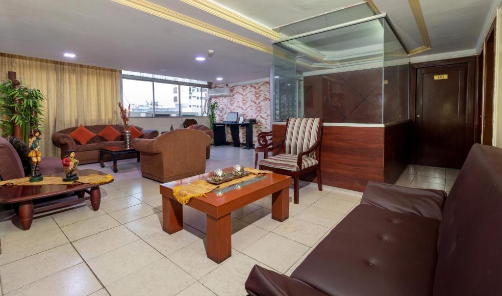 Posezení v ubytování Hotel Malecon Inn