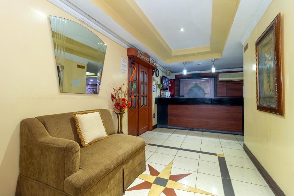 Posezení v ubytování Hotel Malecon Inn