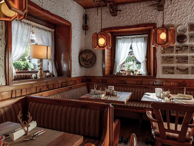 Posezení v ubytování Hotel Garnì La Montanara