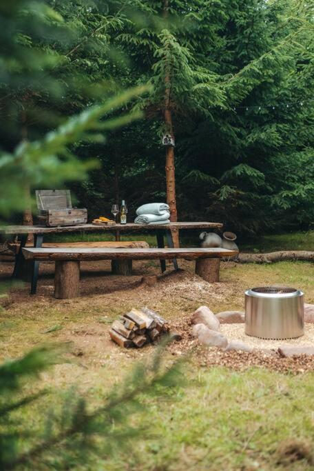 Příroda nedaleko luxury tent