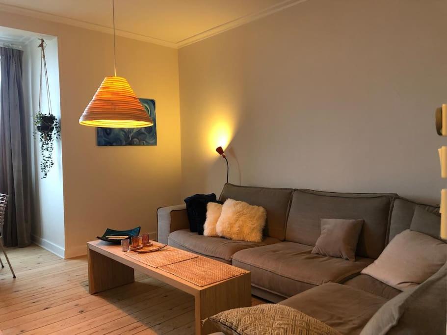 Posezení v ubytování Comfortable, quiet and central apartment