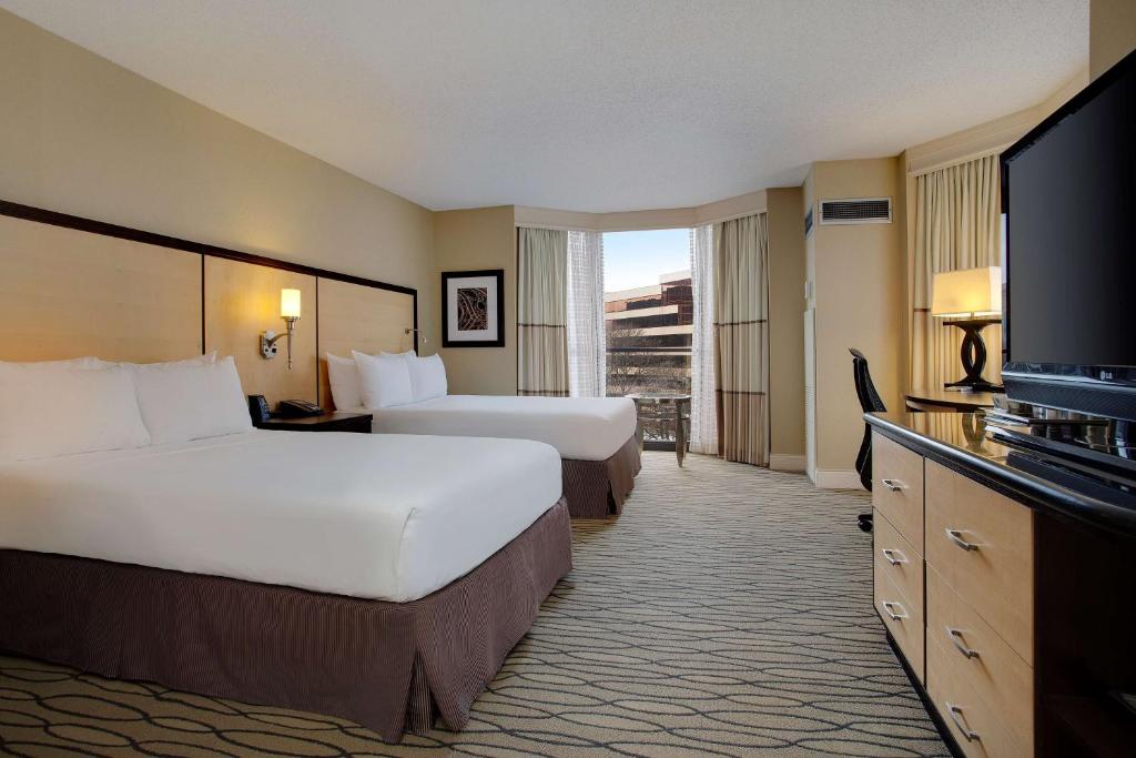 Hilton Rosemont Chicago O'Hare - 两张双人床的双人间