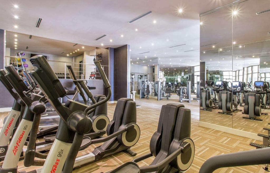 Fitness centrum a/nebo fitness zařízení v ubytování Waldorf Astoria Panama