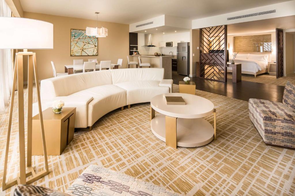 Posezení v ubytování Waldorf Astoria Panama