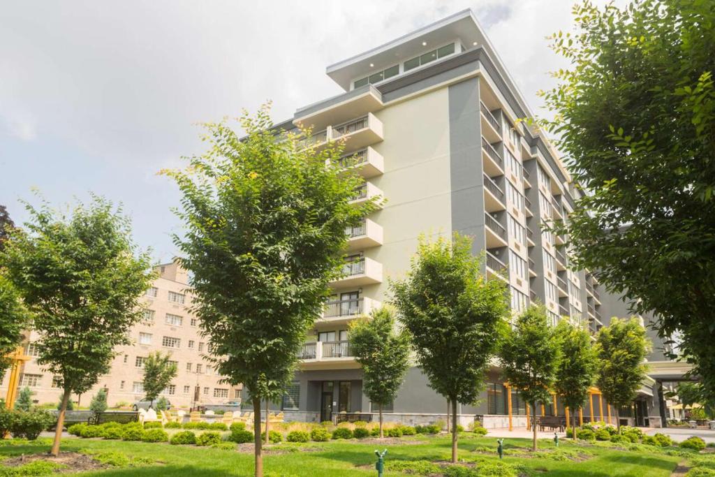 Budova, kde se hotel nachází