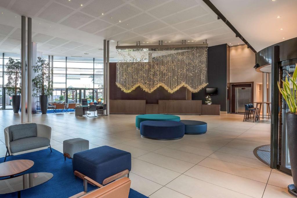 Posezení v ubytování Hilton Evian Les Bains