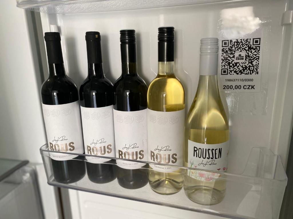 Nápoje v ubytování Apartmány Hodonín
