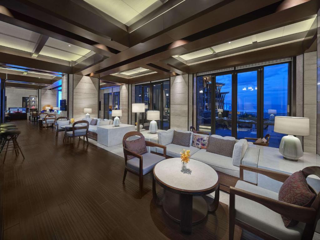 Hilton Dali Resort & Spaにあるシーティングエリア