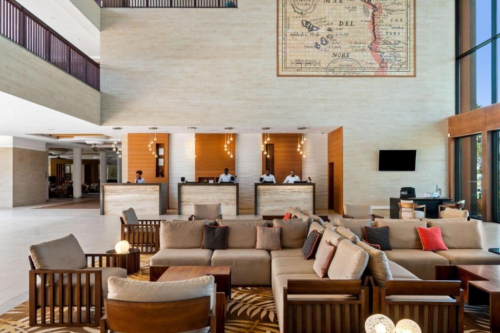 Posezení v ubytování Hilton Cabo Verde Sal Resort