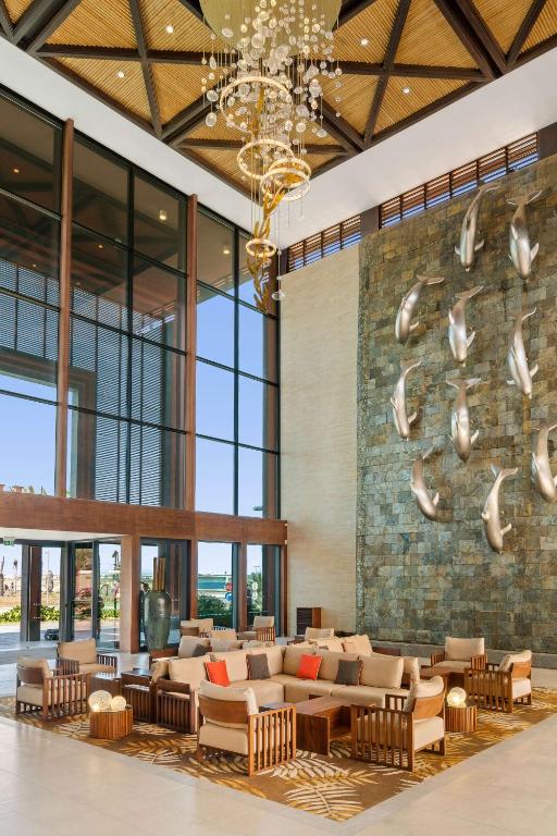 Posezení v ubytování Hilton Cabo Verde Sal Resort