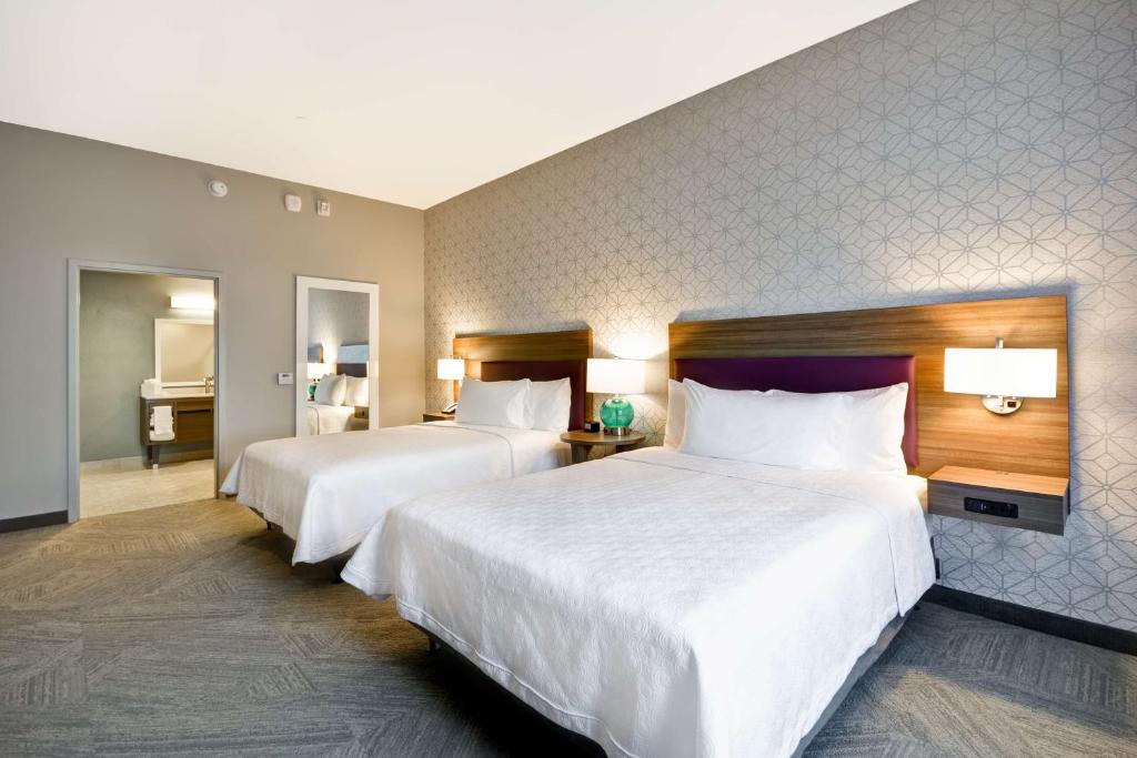 Postel nebo postele na pokoji v ubytování Home2 Suites By Hilton Plano Richardson