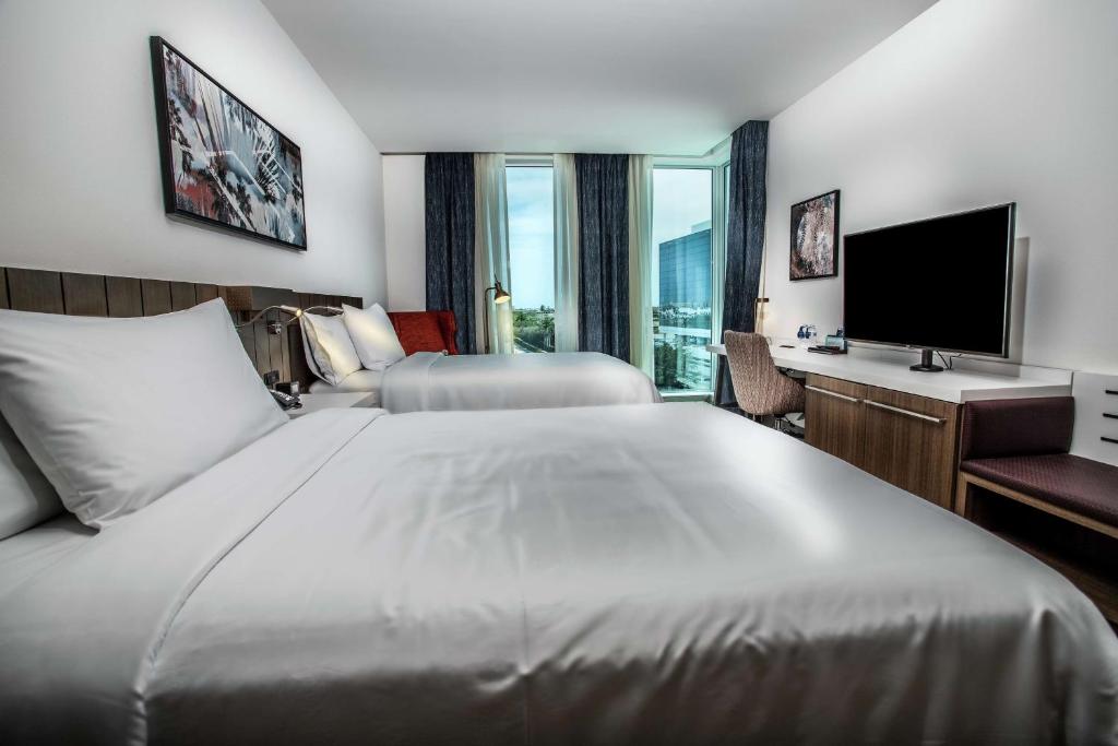 Hilton Garden Inn West Palm Beach I95 Outlets - Camera Queen Con Due Letti Queen Size