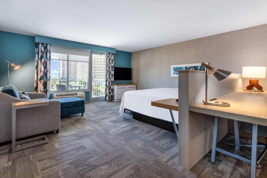 Hilton Garden Inn Destin Miramar Beach, Fl - Suite Studio Lit King-Size Premium Avec Balcon