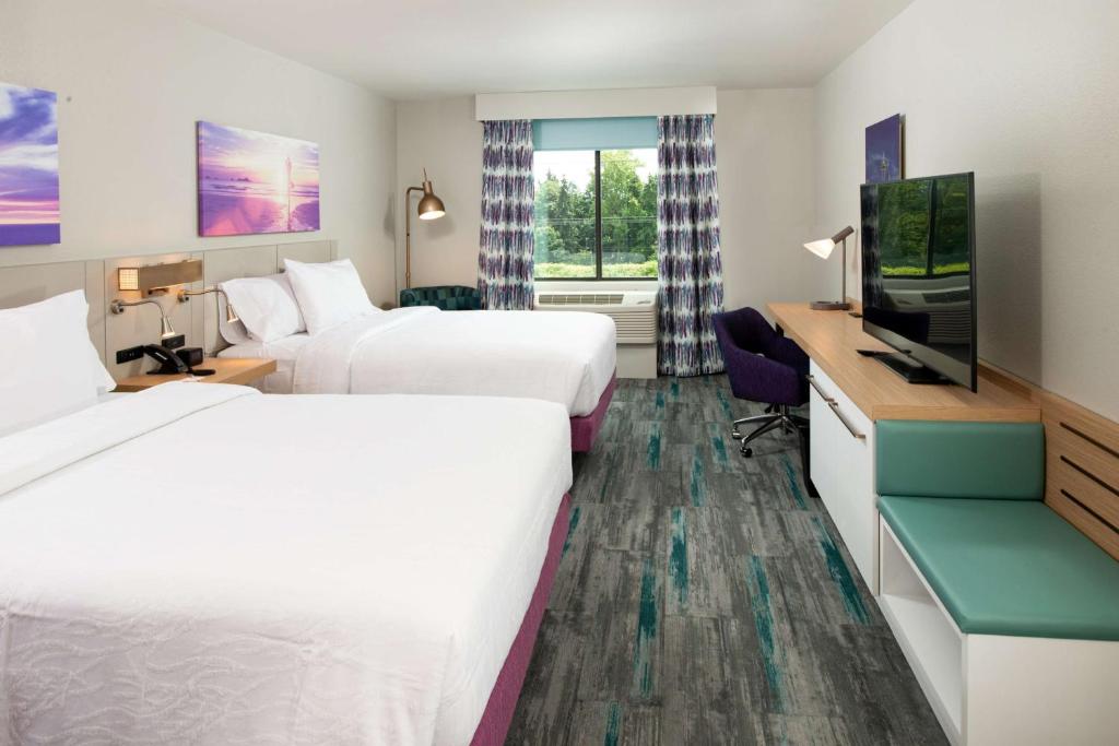 Hilton Garden Inn Seattle Lynnwood, Wa - Room Queen Con Dos Camas Queen - Acceso Auditivo