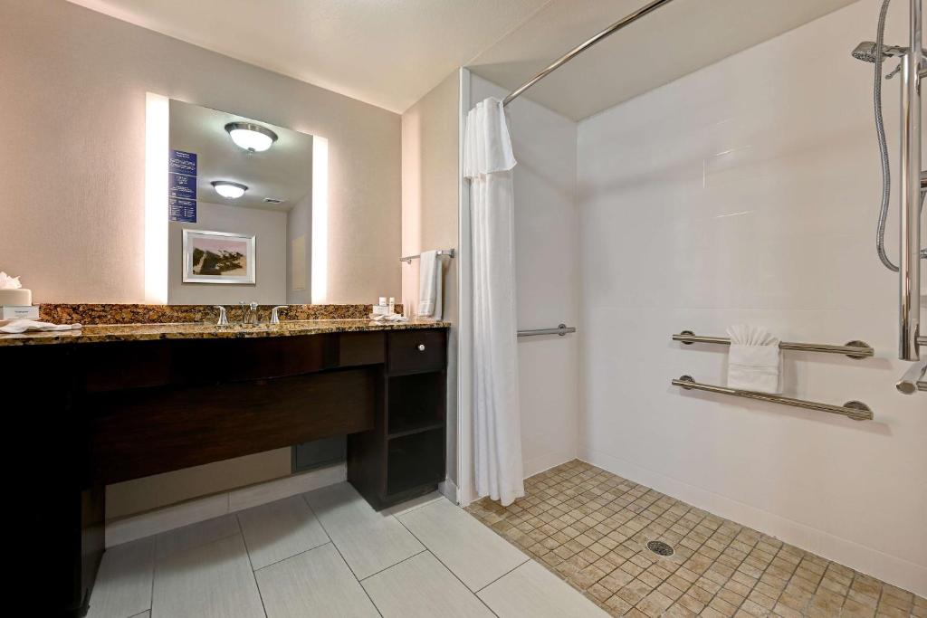 Homewood Suites by Hilton Albuquerque Airportにあるバスルーム
