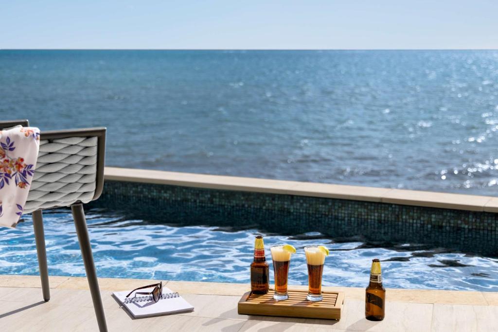 Nápoje v ubytování Hilton Cancun, an All-Inclusive Resort