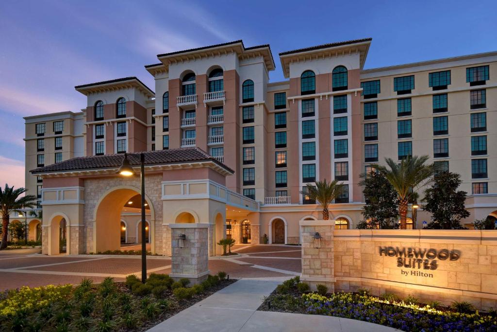 a rendering of a rendering of a hotel at Homewood Suites By Hilton Orlando Flamingo Crossings, Fl in Orlando