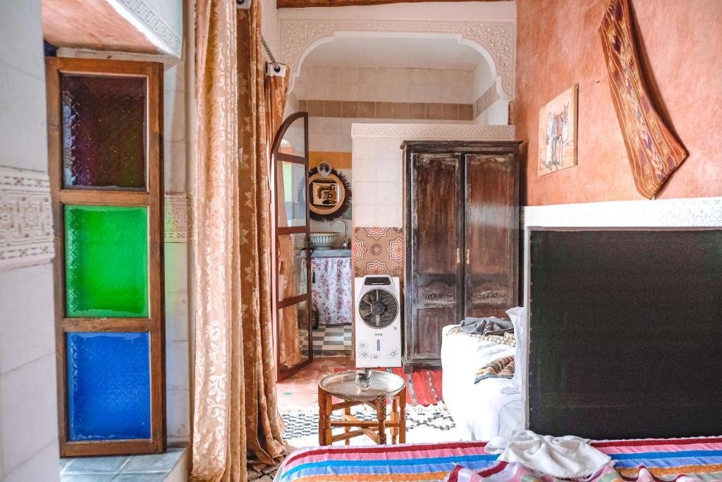 Posezení v ubytování Héritage Lalla Aicha Hotel & Spa