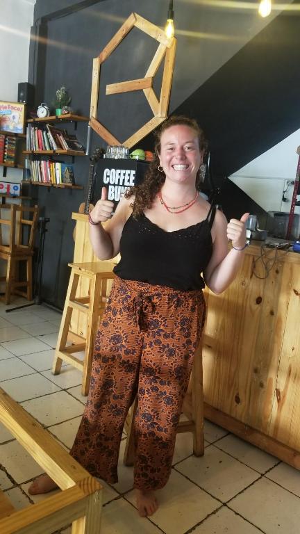 Os clientes hospedados em CoffeeBunk Hostel